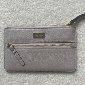 Taupe Kate Spade Wristlet
